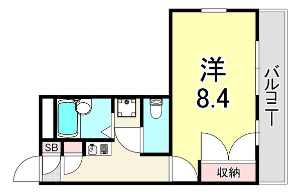 レオパレスサンブライトの物件間取画像